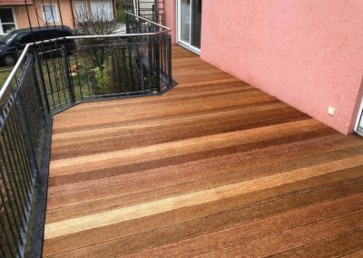 Darstellung eines Holz-Terrassenbelags